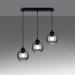 ALINO 3 Pendant Light Black