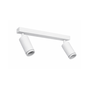 2-Way Adjustable Ceiling Spotlight – White