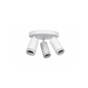 3-Way Adjustable Ceiling Spotlight – White