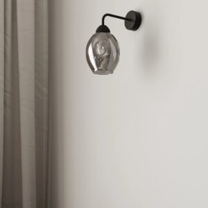 FILLAN 1 Black Wall Light