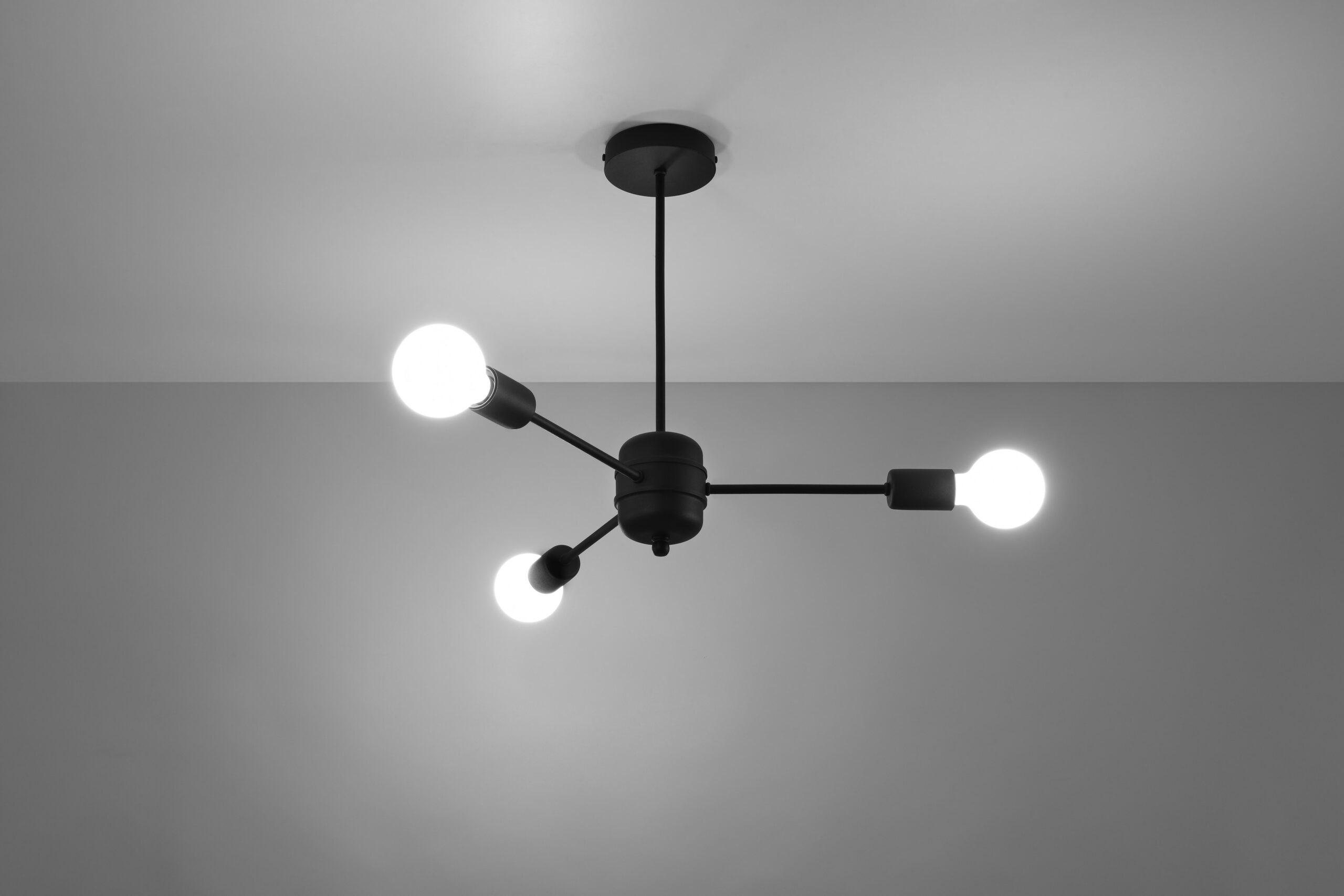 Chandelier LANGO 3- Black - Image 3