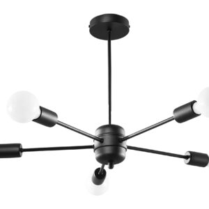 Chandelier LANGO 5- Black