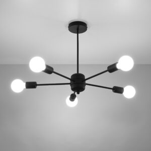 Chandelier LANGO 5- Black