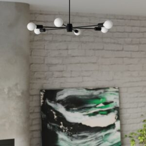 Chandelier LANGO 6- Black