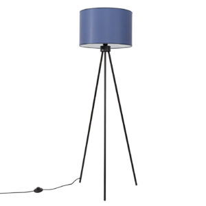 Nevia Floor Lamp- Navy