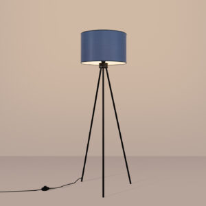 Nevia Floor Lamp- Navy