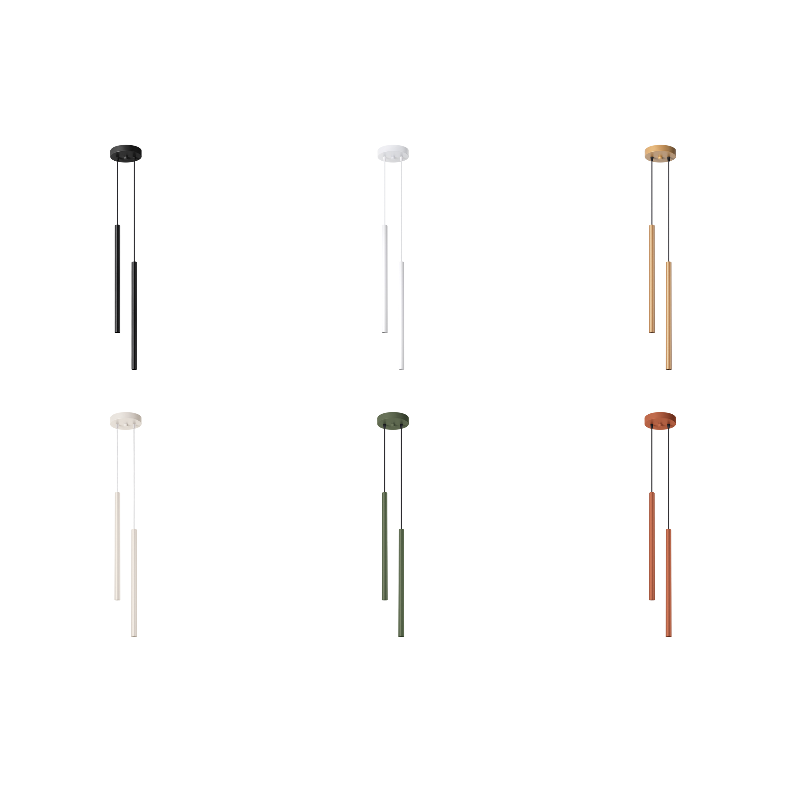 PASTELO 2 Pendant Lamp Various Colours