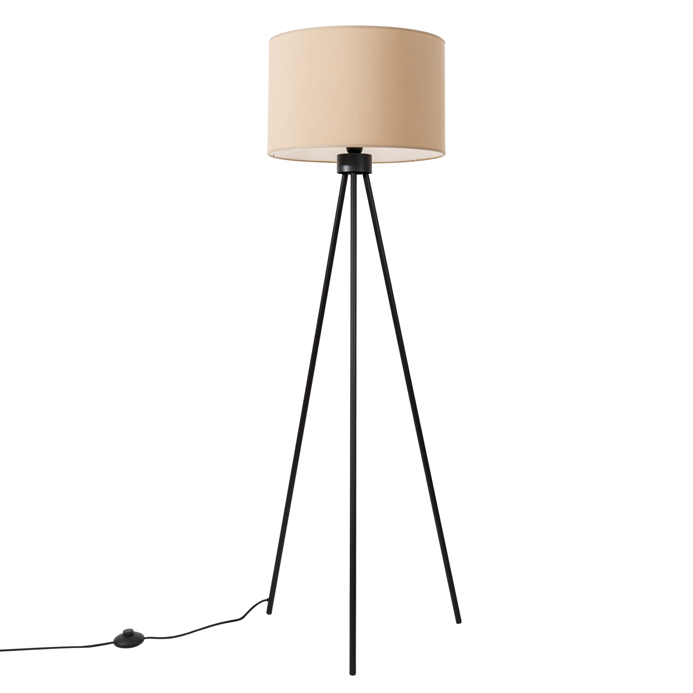 Nevia Floor Lamp- Beige