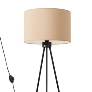 Nevia Floor Lamp- Beige