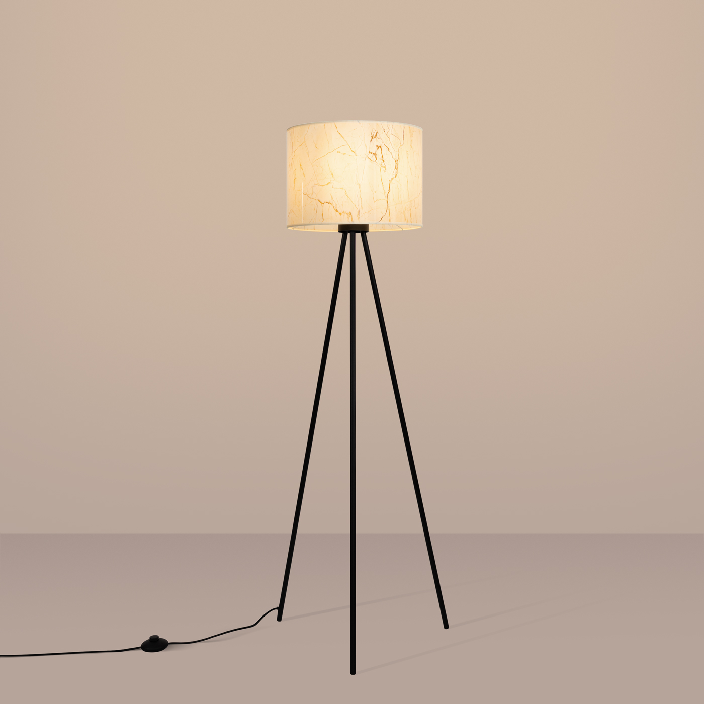 Nevia Floor Lamp- Marble