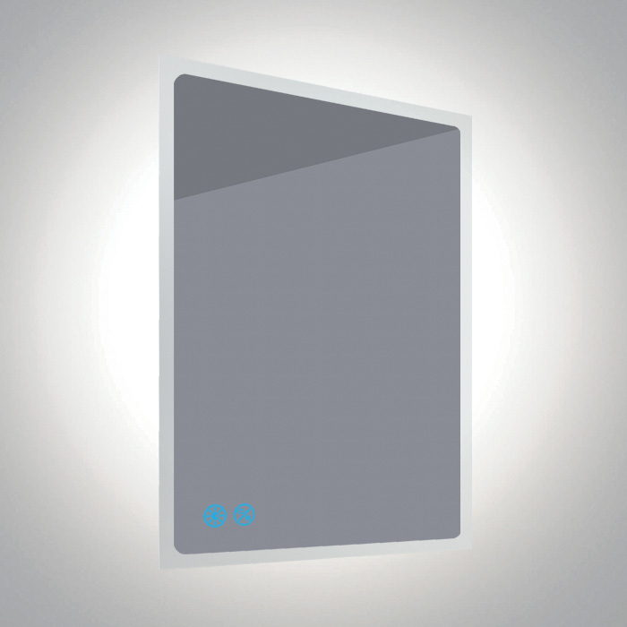 20W Square CCT V Defog Bathroom Mirror - Image 2