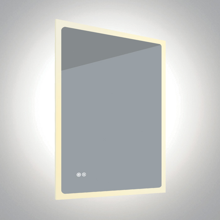 20W Square CCT V Defog Bathroom Mirror