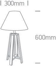 The Wood Nostalgia Table Lamp