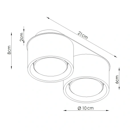 MODO 2 Ceiling Light – Various Colours - Image 19