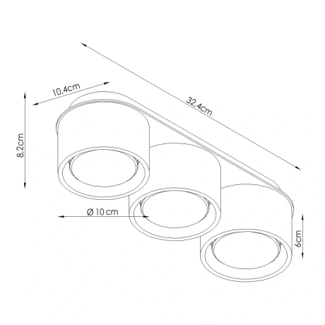 MODO 3 Ceiling Light-Various Colours - Image 23